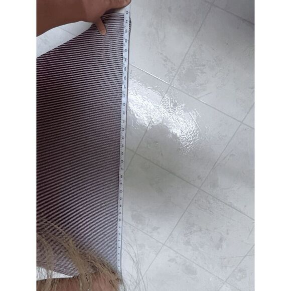 Swordfish Womens Tunic Asymmetrical Summer Top Brown Gray Stripe - Picture 3 of 15